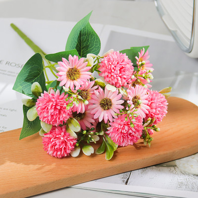 Művirágok Gerbera krizantém hortenzia esküvő Ünnepi parti Terasz Udvar kert Konferenciaközpont dekoráció