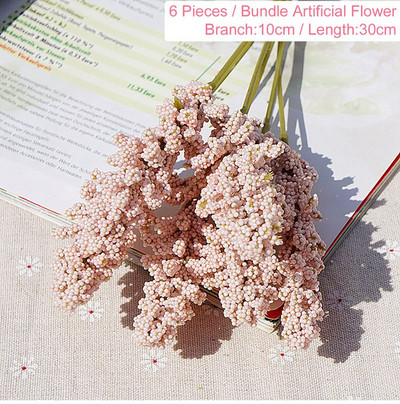 1 gab zīda tauriņu orhideju mākslīgo ziedu pušķis kāzu mājas dekorēšanai Real Touch Phalaenopsis viltoti ziedi peoniju roze