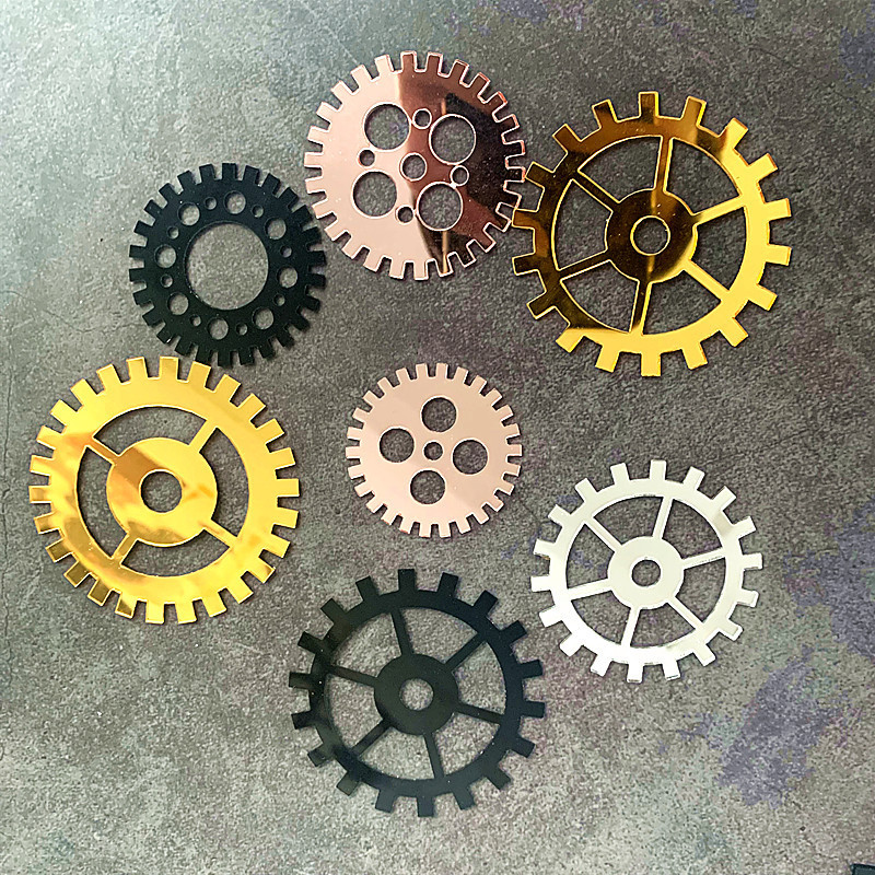 Noul Robot acrilic La mulți ani pentru tort, unelte mecanice, pentru petrecere de aniversare pentru copii, pentru decorarea desertului pentru Baby Shower