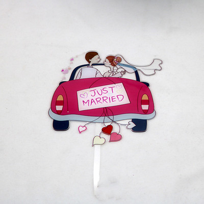 Romantikus esküvői témájú tortafesték gyémánt gyűrű esküvői parti torta zászlók színes nyomtatás eljegyzés/vallomás torta desszert díszítés