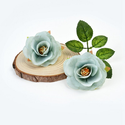 10 gab Zīda peonijas mākslīgais zieds 4 cm rozes zieda galva kāzu ballīšu dekorēšana vainags DIY rokdarbu aksesuāri viltoti ziedi