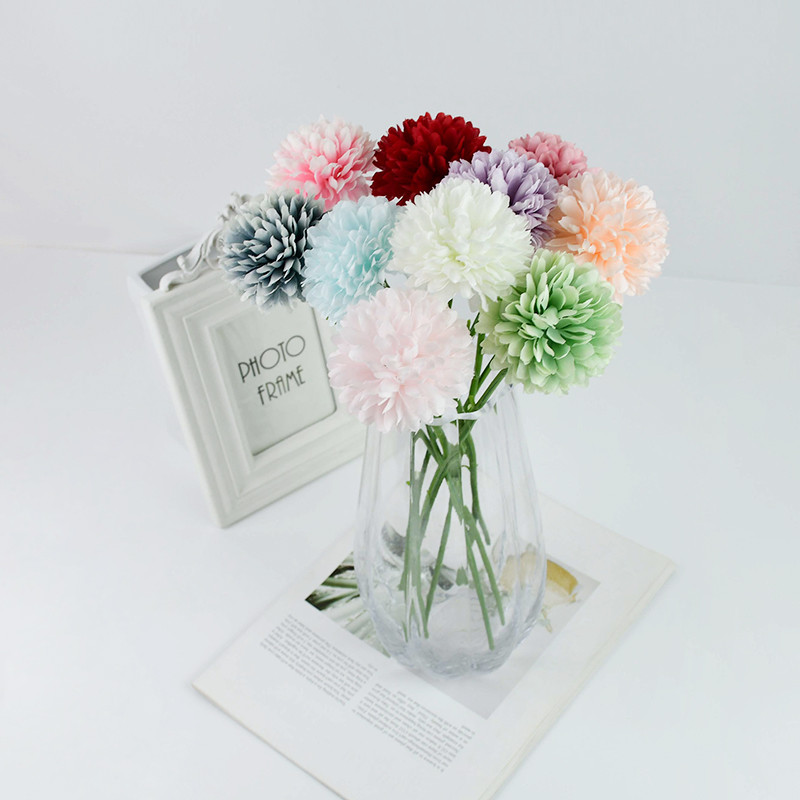 5 tk siidist võilillest lillepallikimp võltskunstlilled koduaia pulmakaunistuseks isetegemise käsitöö pärg jõuludeks