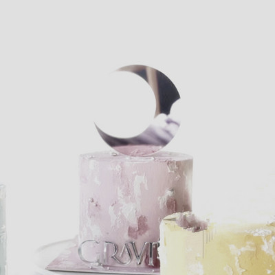 Új Csillag Hold Akril Boldog születésnapot torta rózsa arany esküvői party Cupcake topper dekoráció baba zuhany sütési kellékek