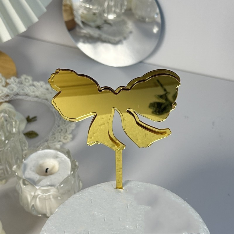 Új Csillag Hold Akril Boldog születésnapot torta rózsa arany esküvői party Cupcake topper dekoráció baba zuhany sütési kellékek