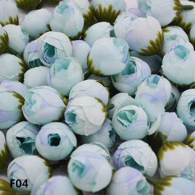 20/30gab. 2cm mākslīgais rožu pumpurs, mazs zīda zieds, tējas pumpuriņš kāzu mājas ballītes dekorēšanai, DIY vainags.