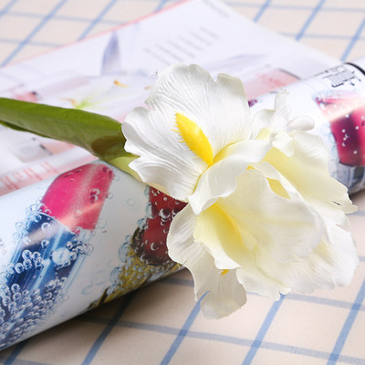 Dirbtinės vilkdalgio gėlės šakelė pavasario vestuvių dekoras Namų stalo dekoravimas Flores šilko netikrų gėlių vakarėlio reikmenys