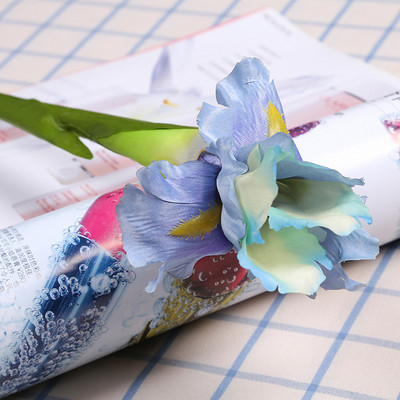 Dirbtinės vilkdalgio gėlės šakelė pavasario vestuvių dekoras Namų stalo dekoravimas Flores šilko netikrų gėlių vakarėlio reikmenys