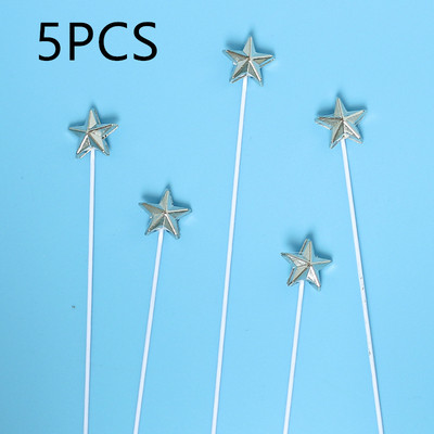 1 szett színes betűs boldog születésnapi tortafedő arany kis csillag barkácsolás party ajándék cupcake topper babazuhany desszert dekorációhoz