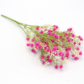 1 Μπουκέτο Fake Little Flowers Heads DIY Gypsophila Simulation Artificial Fake Flower Baby\'s Breath Διακόσμηση σπιτιού γάμου