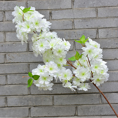 80cm Cherry Tree Artificial Pollen Κόκκινο Μεταξωτό Στολισμός Γάμου Κλαδί κερασιάς Διακόσμηση σπιτιού Αψίδα γάμου