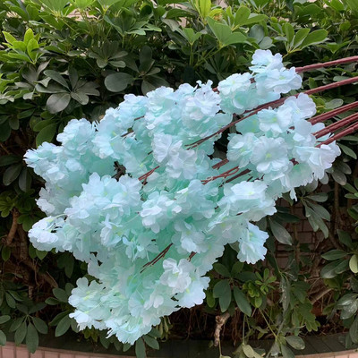 80cm Cherry Tree Artificial Pollen Κόκκινο Μεταξωτό Στολισμός Γάμου Κλαδί κερασιάς Διακόσμηση σπιτιού Αψίδα γάμου