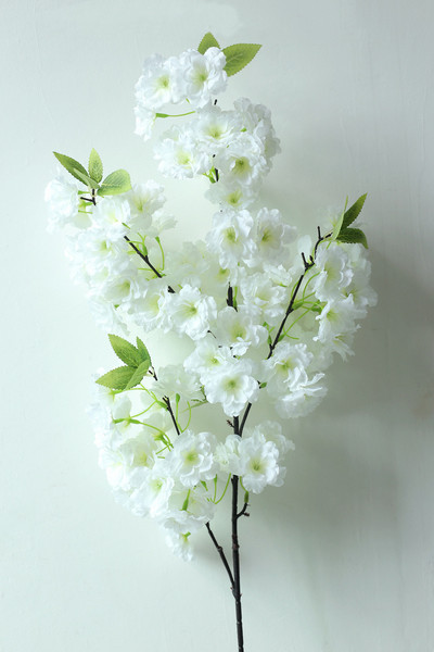 80cm Cherry Tree Artificial Pollen Κόκκινο Μεταξωτό Στολισμός Γάμου Κλαδί κερασιάς Διακόσμηση σπιτιού Αψίδα γάμου