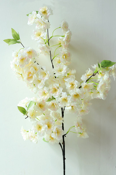 80cm Cherry Tree Artificial Pollen Κόκκινο Μεταξωτό Στολισμός Γάμου Κλαδί κερασιάς Διακόσμηση σπιτιού Αψίδα γάμου