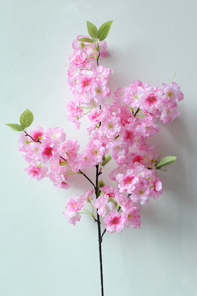 80cm Cherry Tree Artificial Pollen Κόκκινο Μεταξωτό Στολισμός Γάμου Κλαδί κερασιάς Διακόσμηση σπιτιού Αψίδα γάμου