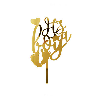 Daudz laimes dzimšanas dienā kūkas virsma Akrila "Ak, mazulīte" zēns, meitene, kūciņa cepure Kāzu ballītes dekorēšana bērnu dušai Kūkas cepšanas piederumi