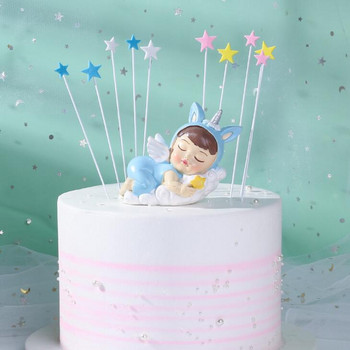 Star Cake Topper Διακόσμηση Τούρτας για Γάμο Γενέθλια Διακόσμηση Προμήθειες Cloud Star baby shower Δώρο
