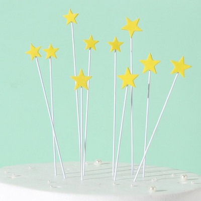 Star Cake Topper Διακόσμηση Τούρτας για Γάμο Γενέθλια Διακόσμηση Προμήθειες Cloud Star baby shower Δώρο
