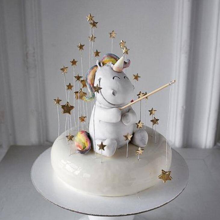 Star Cake Topper Διακόσμηση Τούρτας για Γάμο Γενέθλια Διακόσμηση Προμήθειες Cloud Star baby shower Δώρο