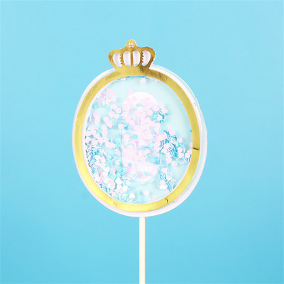 Нова дигитална свещ с пайети Номер за рожден ден Свещ за торта 0 1 2 3 4 5 6 7 8 9 Торта за торта Момичета Момчета Декорация за бебешки партита