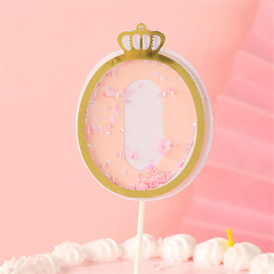 Нова дигитална свещ с пайети Номер за рожден ден Свещ за торта 0 1 2 3 4 5 6 7 8 9 Торта за торта Момичета Момчета Декорация за бебешки партита