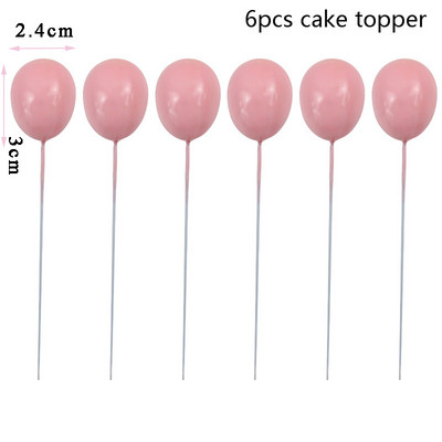 HUHULE 8db/szett Unikornis Torta Topper Szivárvány Felhő és Léggömb Unikornis Party Ajándék Lányoknak Tortadíszítő Babazuhany kellékek