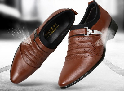 Férfi üzleti esküvői cipők férfiaknak légáteresztő bőr fehér Zapatos De Vestir Para Hombre luxus cipők férfi tervezők cipők