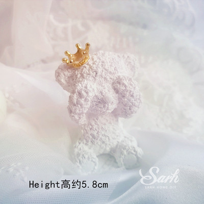 Rozā, baltā kroņa lāča kūkas rotājumi Spīdīga balles zvaigzne kāzu līgavas un līgavaiņa dzimšanas dienas ballītes piederumi burvīgu dāvanu cepšanai