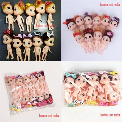 1vnt. Mergaitės gimtadienio suknelės lėlės kepimo pyrago papuošimas lėlės princesės vaikams vestuvėms animacinių filmų padažu tortui atsitiktinis