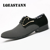 2020 The New Férfi ruha Cipők Férfi hegyes orrú üzleti öltöny Férfi cipők Felnőtt esküvői cipők Kényelmes Oxfords Férfi hivatalos cipők