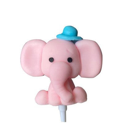 Ζούγκλα Safari Animal Cake Topper Cake Διακόσμηση Ζωολογικός κήπος Animal Cupcake Topper παιδικό πάρτι γενεθλίων Προμήθειες Lion Tiger Fox Giraffe