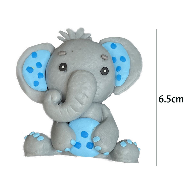 Ζούγκλα Safari Animal Cake Topper Cake Διακόσμηση Ζωολογικός κήπος Animal Cupcake Topper παιδικό πάρτι γενεθλίων Προμήθειες Lion Tiger Fox Giraffe