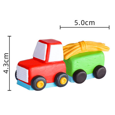 Traktoros torta topper zöld mezőgazdasági jármű autók boldog születésnapot tortalapát gyerekek Farm traktor témájú party Traktor tortadíszek