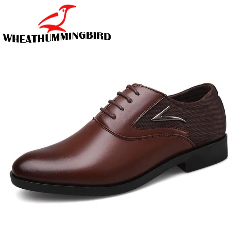 Pantofi Oxford formali pentru bărbați de înaltă calitate, pantofi brogues pentru bărbați, cu șireturi, pentru petrecere, pantofi rochie de afaceri, mari, plus, 38-48 LK-44