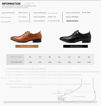 Мъжки кожени обувки, корейска версия, модерни мъжки универсални британски бизнес ежедневни кожени обувки с остър връх, официални кожени обувки