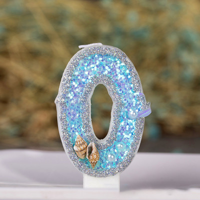 Κεριά 1 τεμ. Αριθμός πάρτι γενεθλίων Glitter Gold Pink Crown κερί για Παιδιά Κορίτσια Αγόρια Τούρτα Τούρτα Ένθετο Διακοσμητικά 3 στυλ