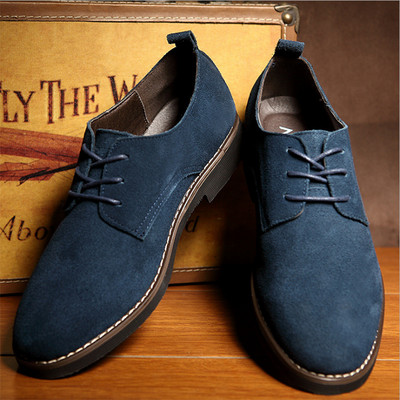 2021-es új férfi divat, alkalmi, hegyes felső, formális, üzleti férfi esküvői ruha, nagy méretű, 38-48-as oxfordi bolyhos bőr fgb6