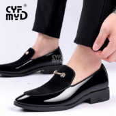 Pantofi din piele pentru bărbați, în stil britanic, din piele de căprioară, cusături, pantofi casual din piele, pantofi la modă, pantofi pentru bărbați de nuntă