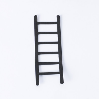 6db Rajzfilm létra esküvői cupcake topper mini egyszínű létra születésnapi tortadíszekhez babazuhany