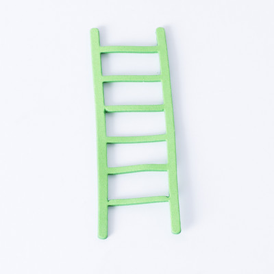 6db Rajzfilm létra esküvői cupcake topper mini egyszínű létra születésnapi tortadíszekhez babazuhany