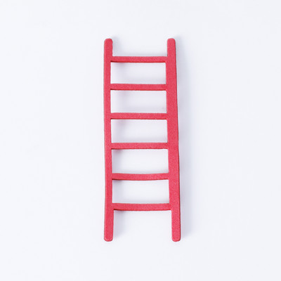 6db Rajzfilm létra esküvői cupcake topper mini egyszínű létra születésnapi tortadíszekhez babazuhany