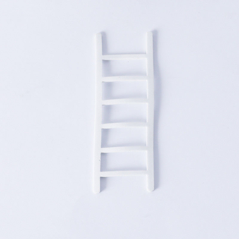 6db Rajzfilm létra esküvői cupcake topper mini egyszínű létra születésnapi tortadíszekhez babazuhany