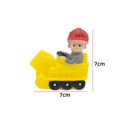 Crane Tractor Cake Topper Cars Κατασκευή Πάρτυ Γενεθλίων Αγόρι Γενέθλια Διακόσμηση Παιδιού Πρώτη 1η ενός έτους Birthday Baby Shower