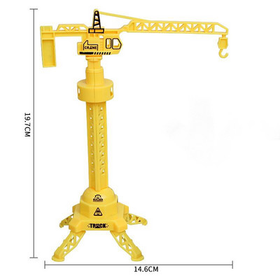 Crane Tractor Cake Topper Cars Κατασκευή Πάρτυ Γενεθλίων Αγόρι Γενέθλια Διακόσμηση Παιδιού Πρώτη 1η ενός έτους Birthday Baby Shower