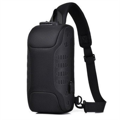 Meeste Sling seljakott Cross Body õlakott rinnakorvi vargusevastane reisimootorrattasõitja veekindlad Oxfordi meeste käekotid