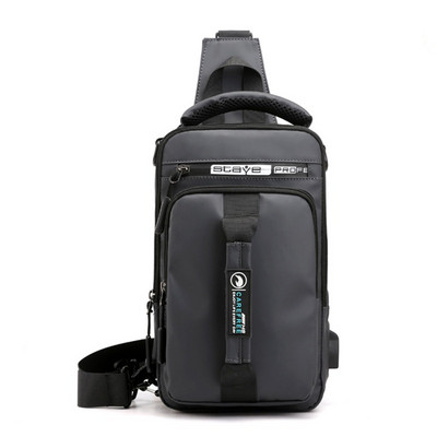 Meeste Sling seljakott Cross Body õlakott rinnakorvi vargusevastane reisimootorrattasõitja veekindlad Oxfordi meeste käekotid