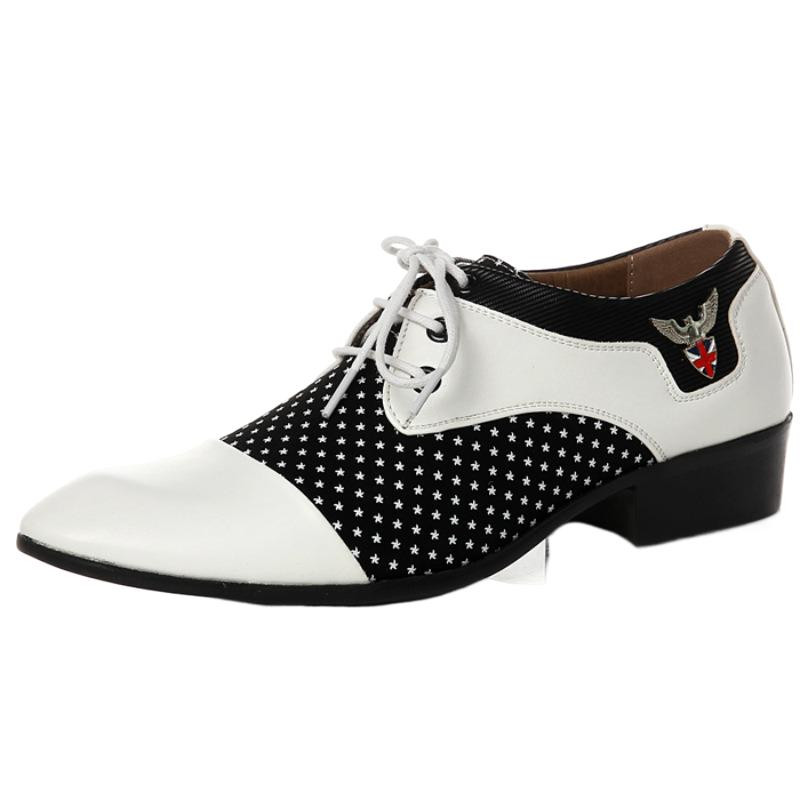 Svečane cipele Dizajner Versi Talijanski luksuzni brend Cipele za vjenčanje Muške cipele sa špicastim prstima Muške kožne muške oksford cipele