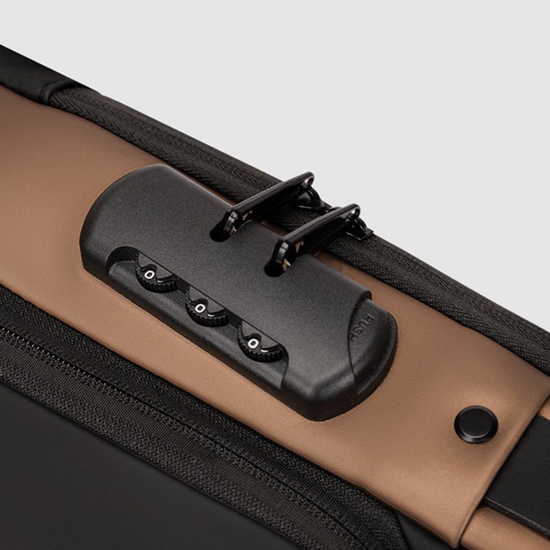 Vyrų kuprinė kryžminio kūno pečių krūtinės krepšys nuo vagystės Kelioninis motociklininkas, vandeniui atsparus Oksfordo vyriškas pasiuntinių krepšys