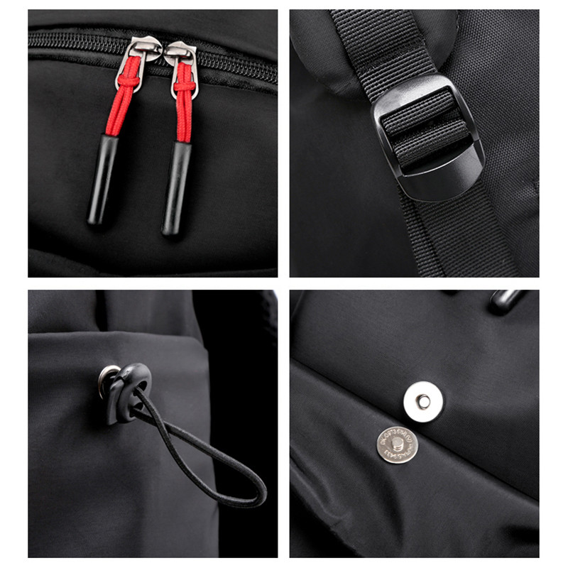 Rucsac multifuncțional impermeabil pentru bărbați Genți de școală de lux pentru studenți Rucsaci pentru notebook, geantă casual plisată pentru laptop de 15,6 inci pentru bărbați