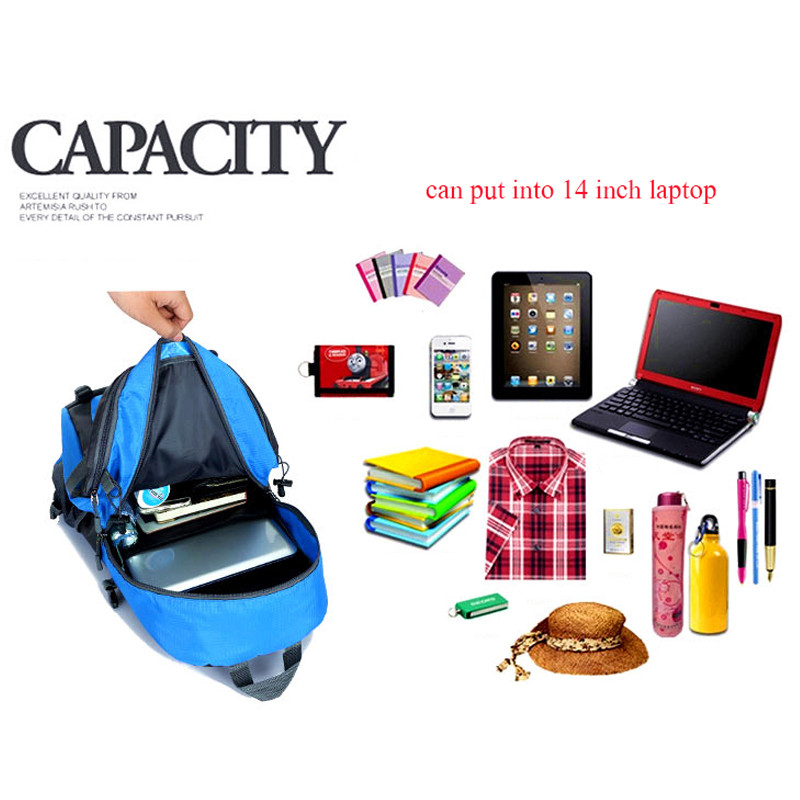Rucsac pentru bărbați, impermeabil, multifuncțional, pentru laptop, școală, pentru călătorie, genți casual Pachet Oxford Casual pentru ușă, rucsac sport negru