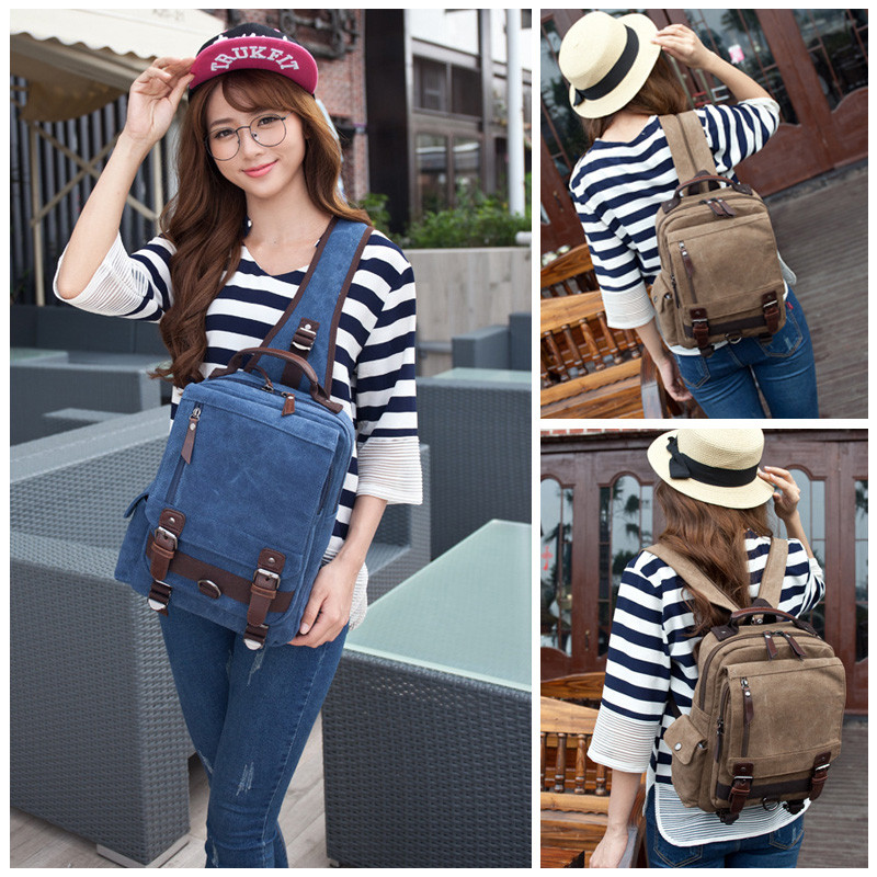 jauna maza kanvas mugursoma vīriešiem ceļojumu mugursoma Daudzfunkcionāla plecu soma sievietēm klēpjdatora mugursoma Skolas soma sieviešu dienassoma